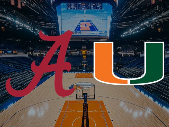 Alabama Crimson Tide at Miami Hurricanes Mens Basketball